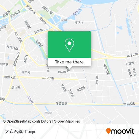 大众汽修 map