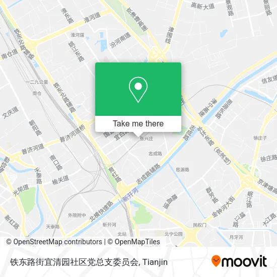 铁东路街宜清园社区党总支委员会 map