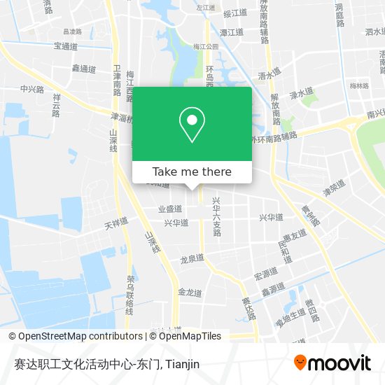 赛达职工文化活动中心-东门 map