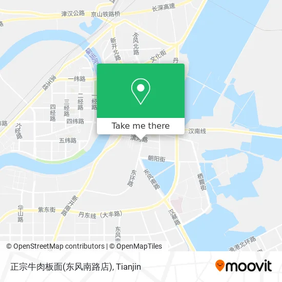 正宗牛肉板面(东风南路店) map