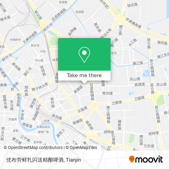 优布劳鲜扎闪送精酿啤酒 map