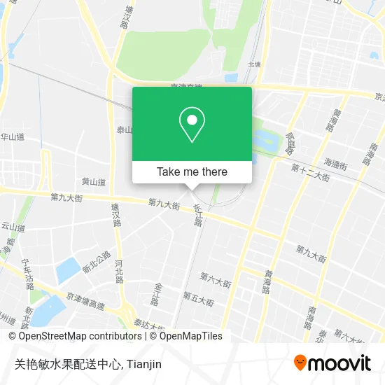 关艳敏水果配送中心 map