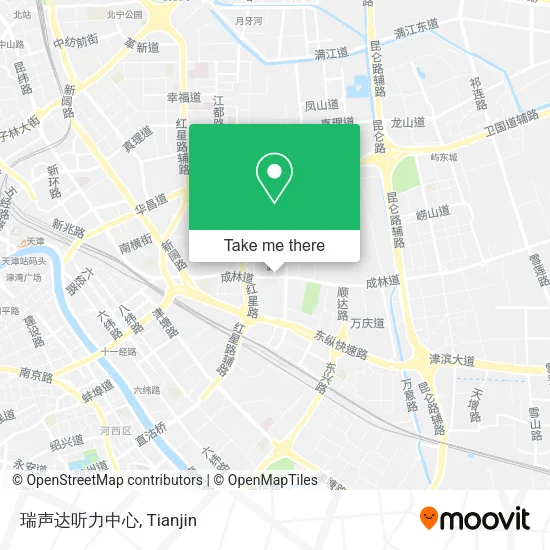瑞声达听力中心 map