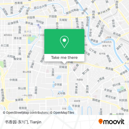 书香园-东1门 map