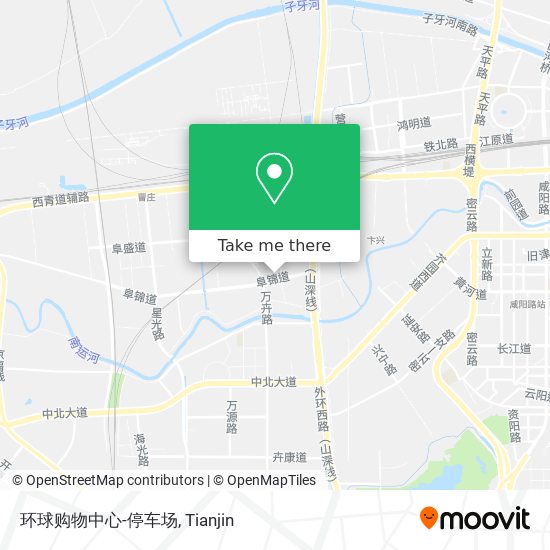 环球购物中心-停车场 map
