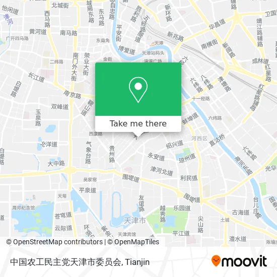 中国农工民主党天津市委员会 map