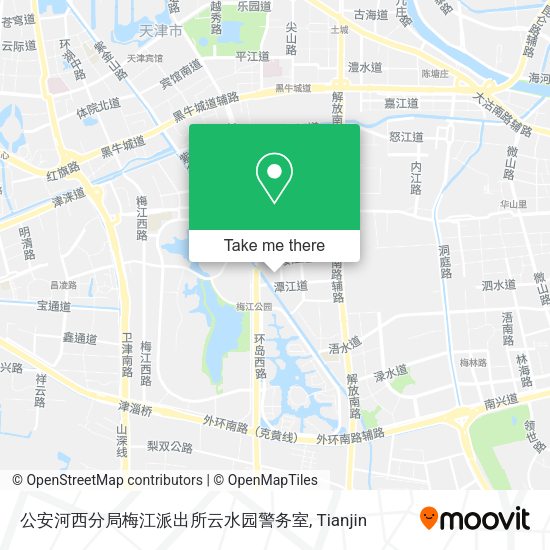 公安河西分局梅江派出所云水园警务室 map