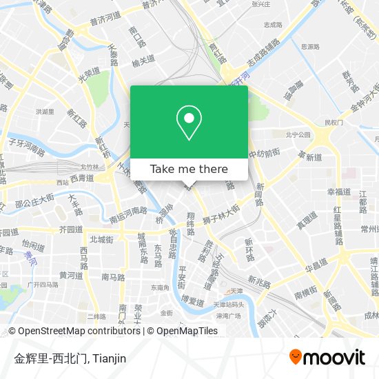 金辉里-西北门 map
