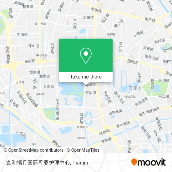 宜和禧月国际母婴护理中心 map