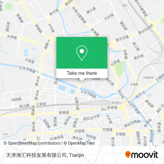 天津海汇科技发展有限公司 map