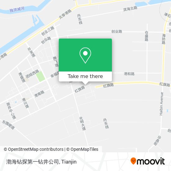 渤海钻探第一钻井公司 map