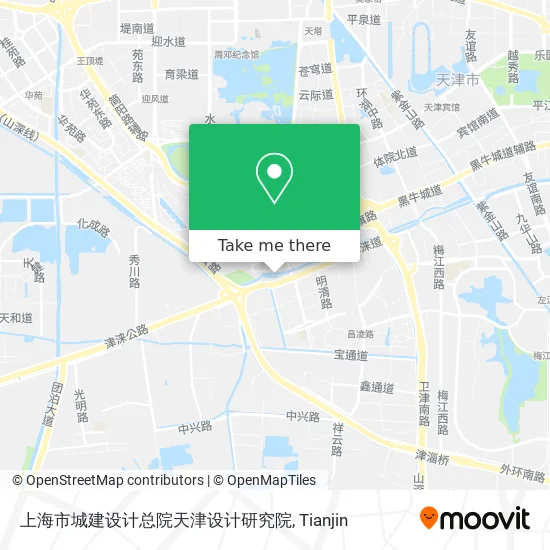 上海市城建设计总院天津设计研究院 map