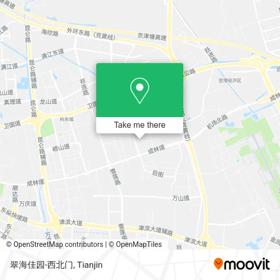 翠海佳园-西北门 map