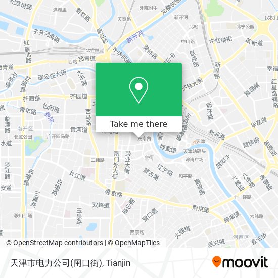 天津市电力公司(闸口街) map