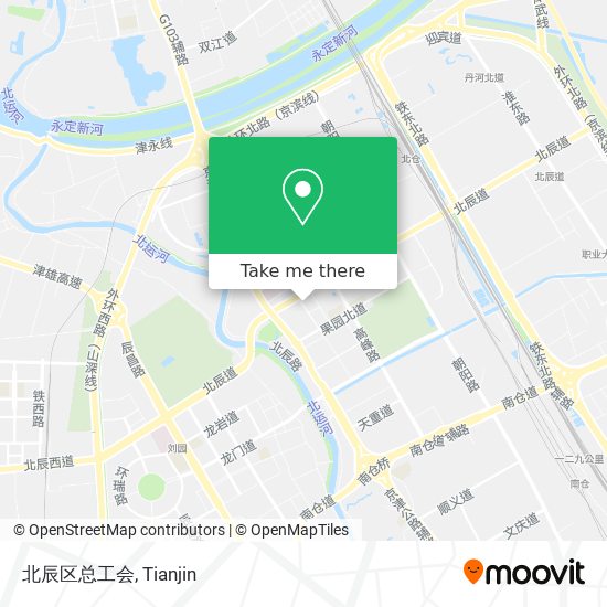 北辰区总工会 map