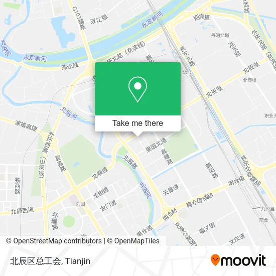 北辰区总工会 map