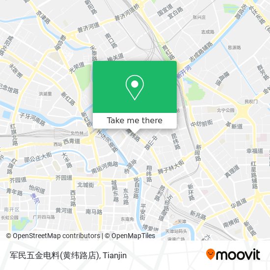 军民五金电料(黄纬路店) map