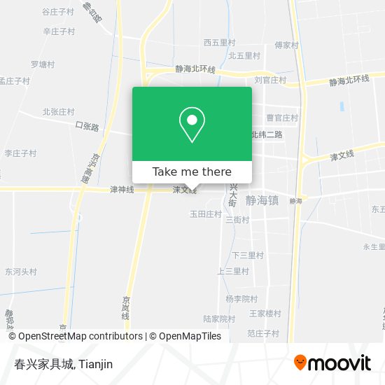 春兴家具城 map