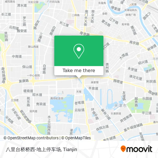 八里台桥桥西-地上停车场 map