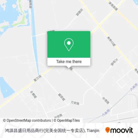 鸿源昌盛日用品商行(完美全国统一专卖店) map