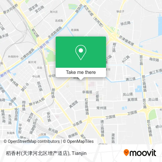 稻香村(天津河北区增产道店) map