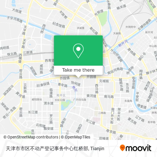 天津市市区不动产登记事务中心红桥部 map