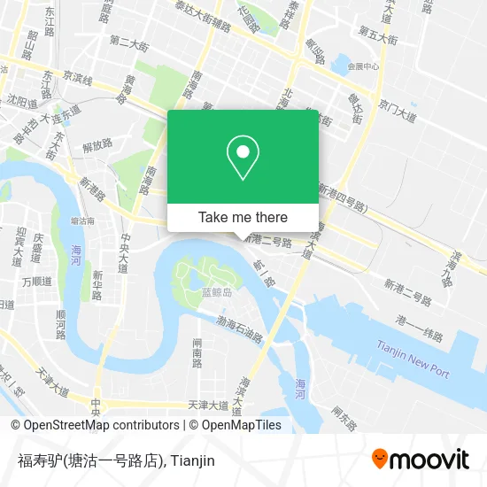 福寿驴(塘沽一号路店) map