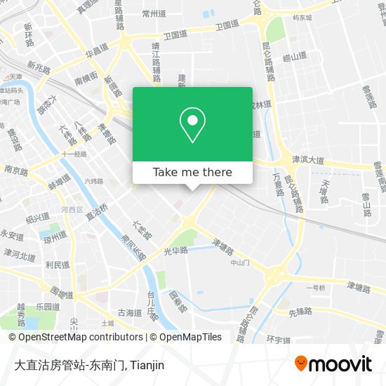 大直沽房管站-东南门 map
