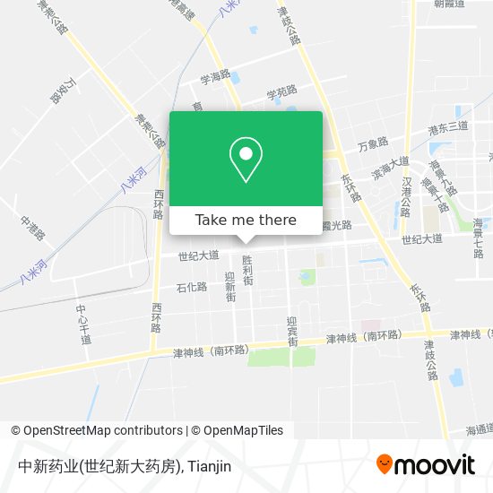 中新药业(世纪新大药房) map