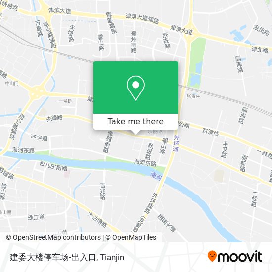 建委大楼停车场-出入口 map