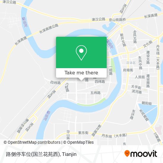路侧停车位(国兰花苑西) map