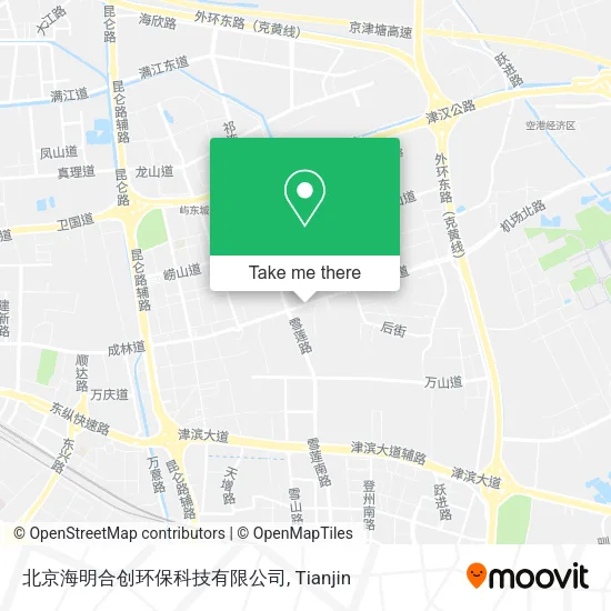 北京海明合创环保科技有限公司 map