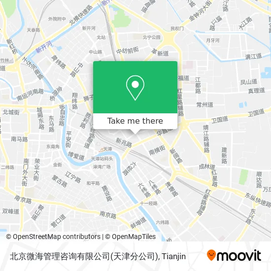 北京微海管理咨询有限公司(天津分公司) map
