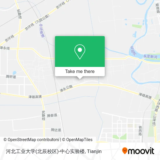 河北工业大学(北辰校区)-中心实验楼 map