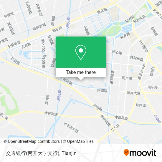 交通银行(南开大学支行) map