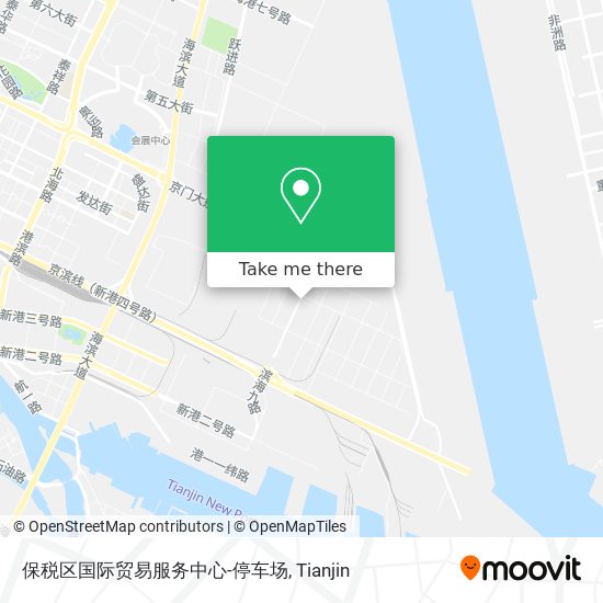 保税区国际贸易服务中心-停车场 map