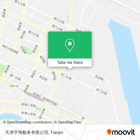 天津宇海船务有限公司 map