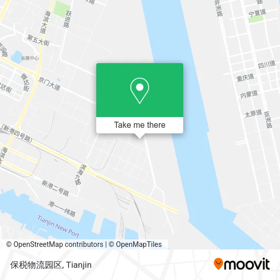 保税物流园区 map