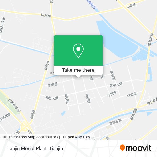 Tianjin Mould Plant map
