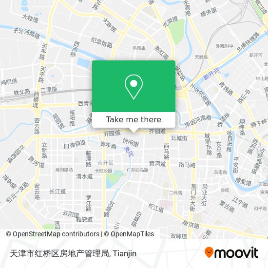 天津市红桥区房地产管理局 map