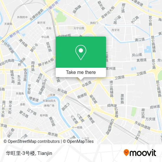 华旺里-3号楼 map