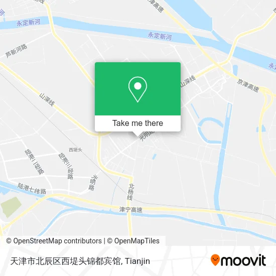 天津市北辰区西堤头锦都宾馆 map