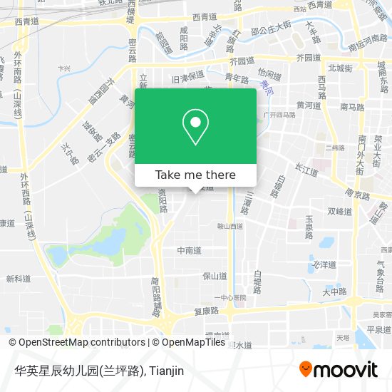 华英星辰幼儿园(兰坪路) map