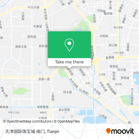 天津国际珠宝城-南门 map