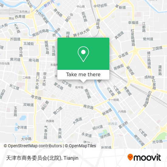 天津市商务委员会(北院) map