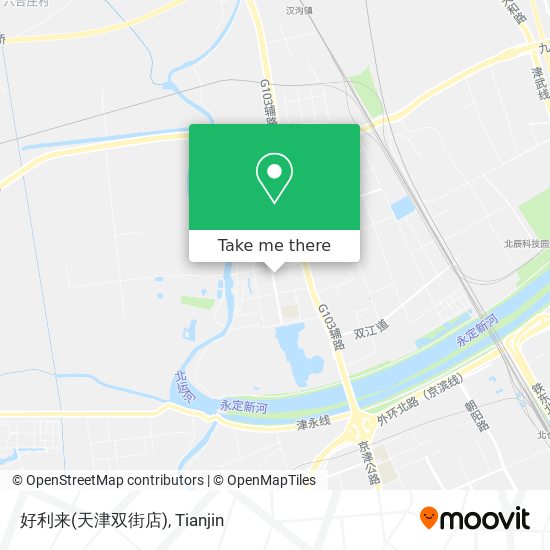 好利来(天津双街店) map