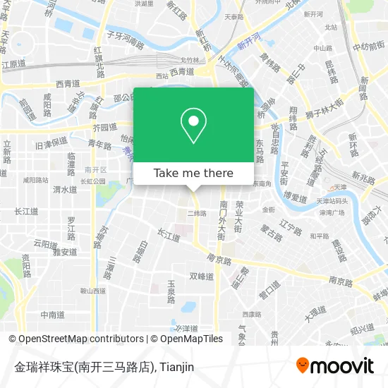 金瑞祥珠宝(南开三马路店) map