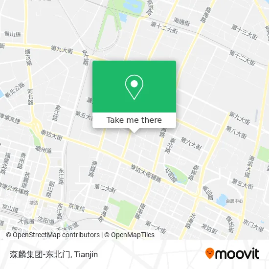 森麟集团-东北门 map