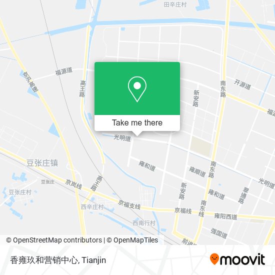 香雍玖和营销中心 map