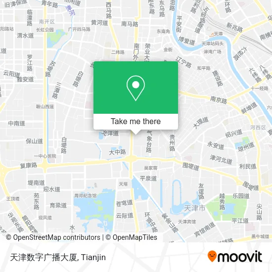 天津数字广播大厦 map